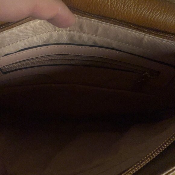 Poppy and Peonies Downtown Cognac Shoulder Bag - Great Condition - Picture 8 of 11